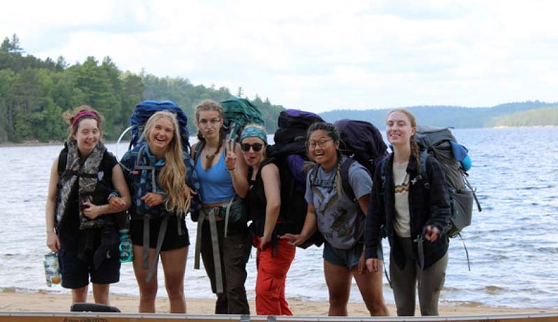 Backpacking staff